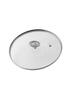 Tapa de vidrio de 5 mm con pomo, diámetro 32 cm, 1907