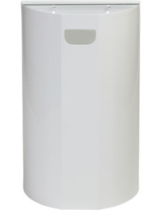 Probbax Papelera de pared - media caña - 40L