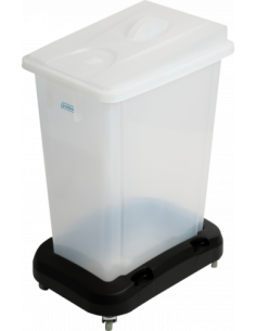 Probbax Contenedor de ingredientes de 60L con plataforma rodante
